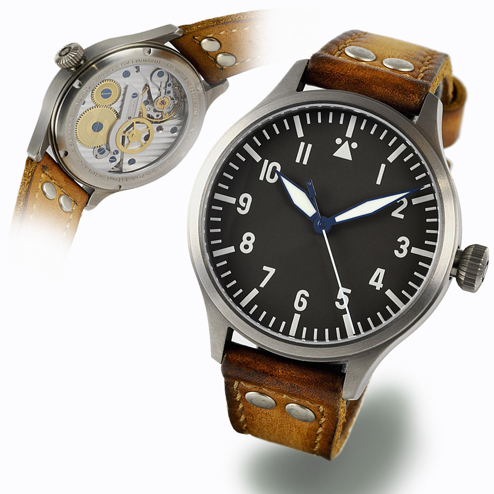 Nav B-Uhr 47 Titan A-Type Central Second