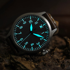 Nav B-Uhr 47 Titan A-Type Central Second